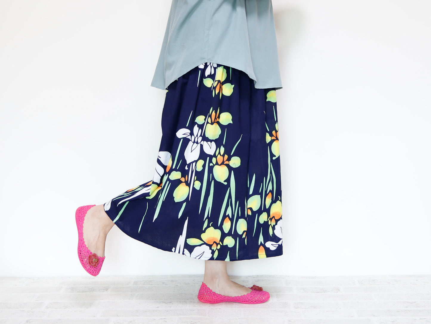 <S15-041> OKINAWA Skirt Long