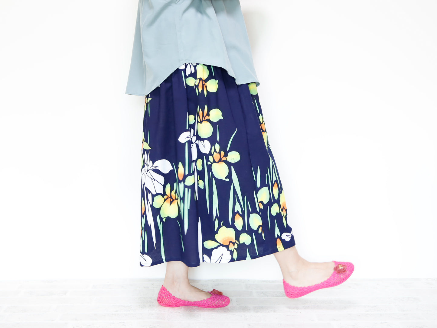 <S15-041> OKINAWA Skirt Long