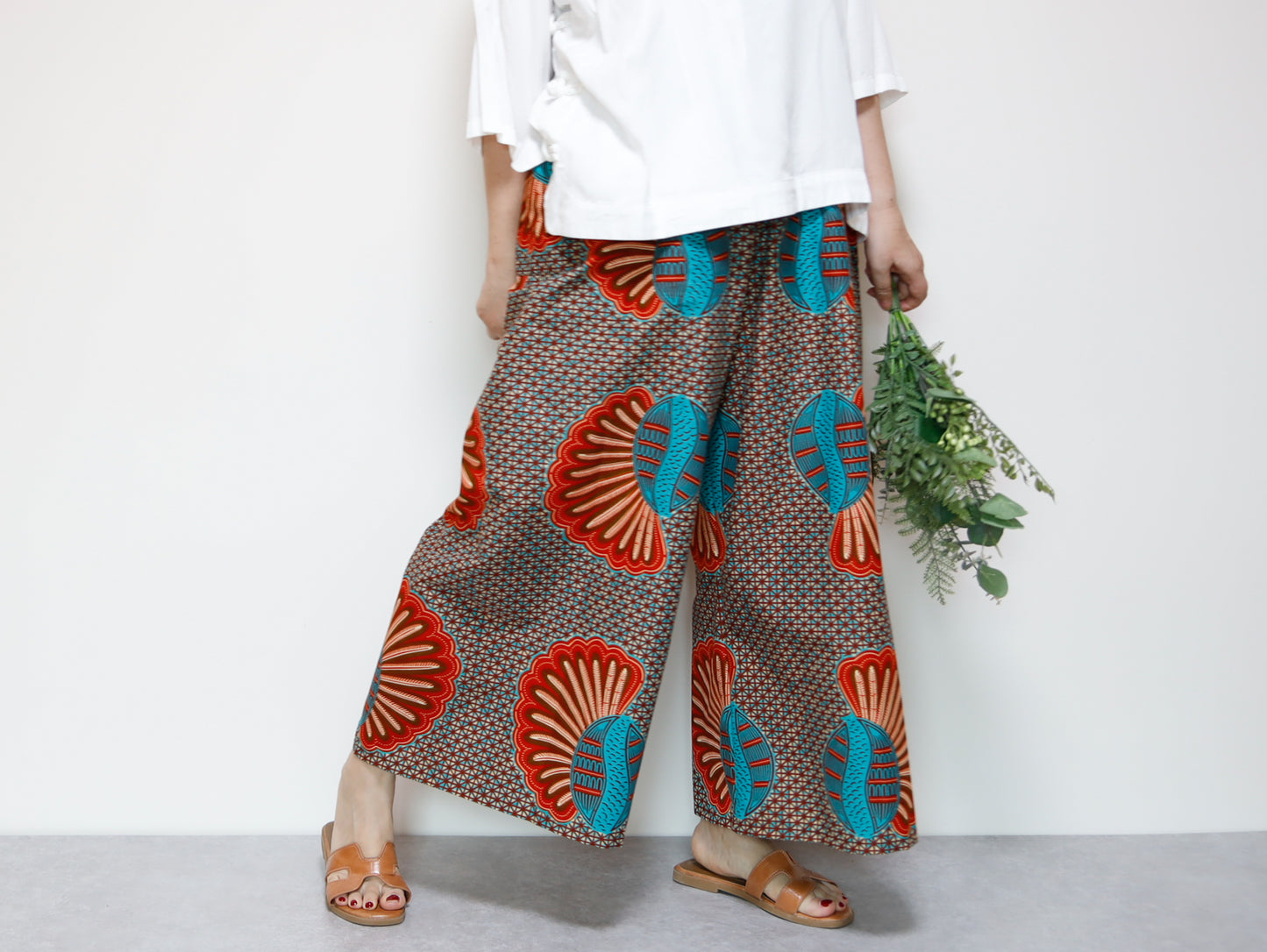 <P15-085> AFRICAN PRINT Gaucho