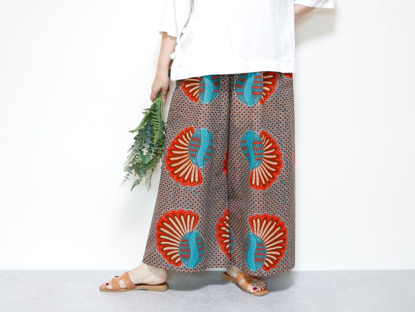 <P15-085> AFRICAN PRINT Gaucho
