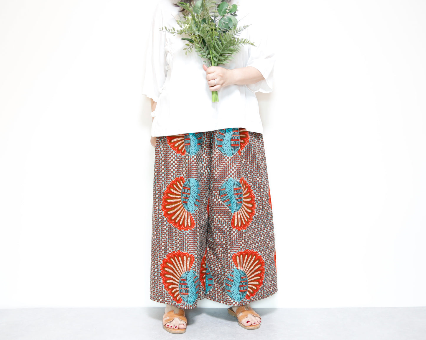 <P15-085> AFRICAN PRINT Gaucho