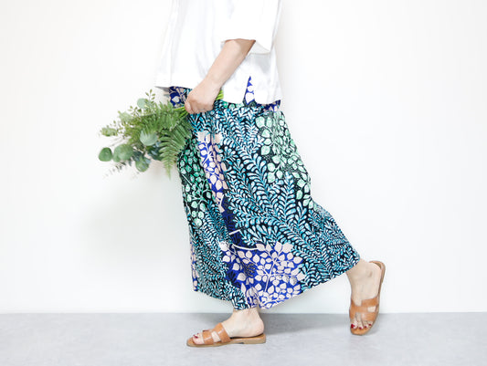 <P15-086>  AFRICAN PRINT Gaucho