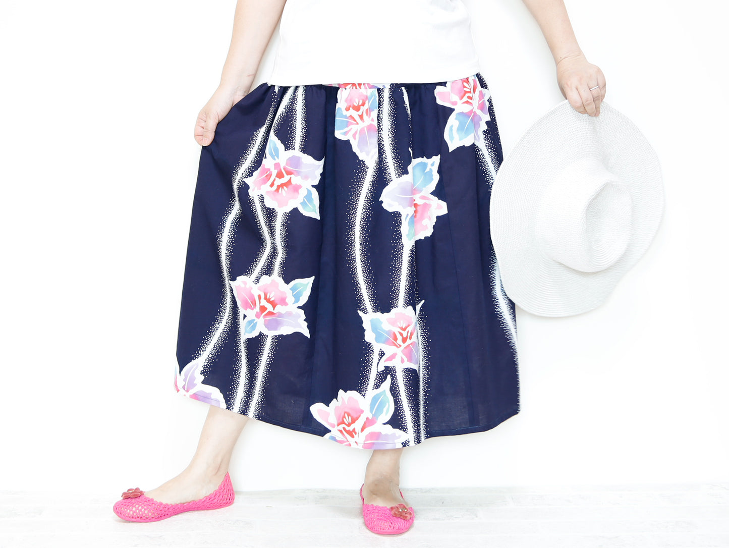 <S15-042> OKINAWA Skirt Long