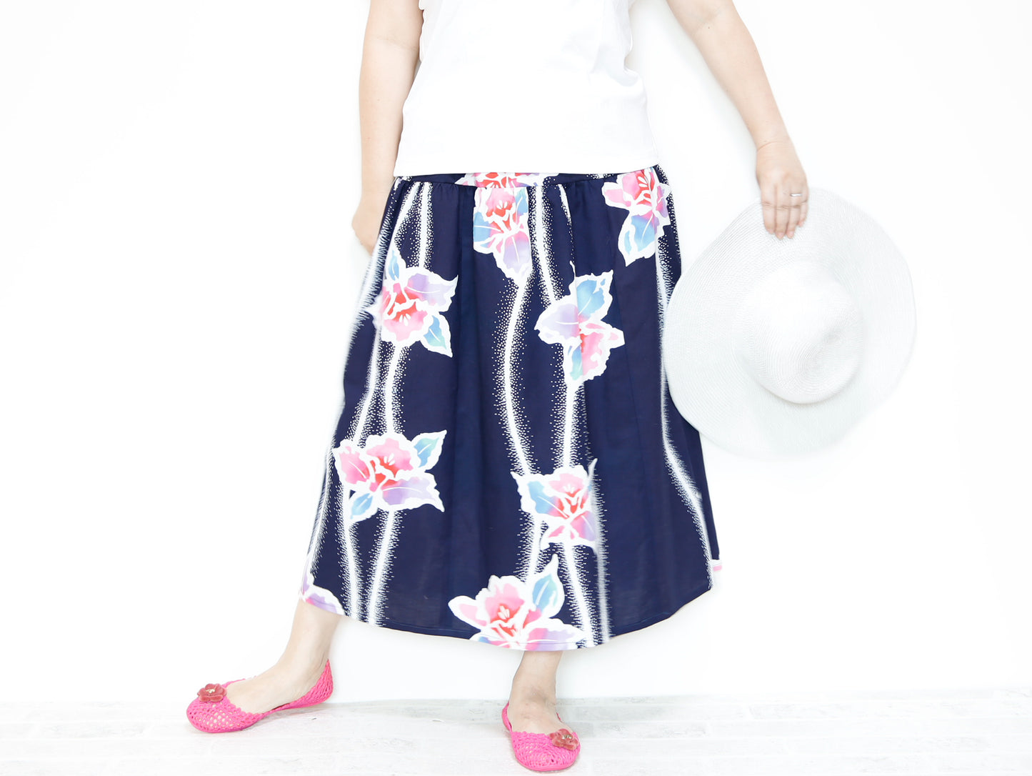 <S15-042> OKINAWA Skirt Long