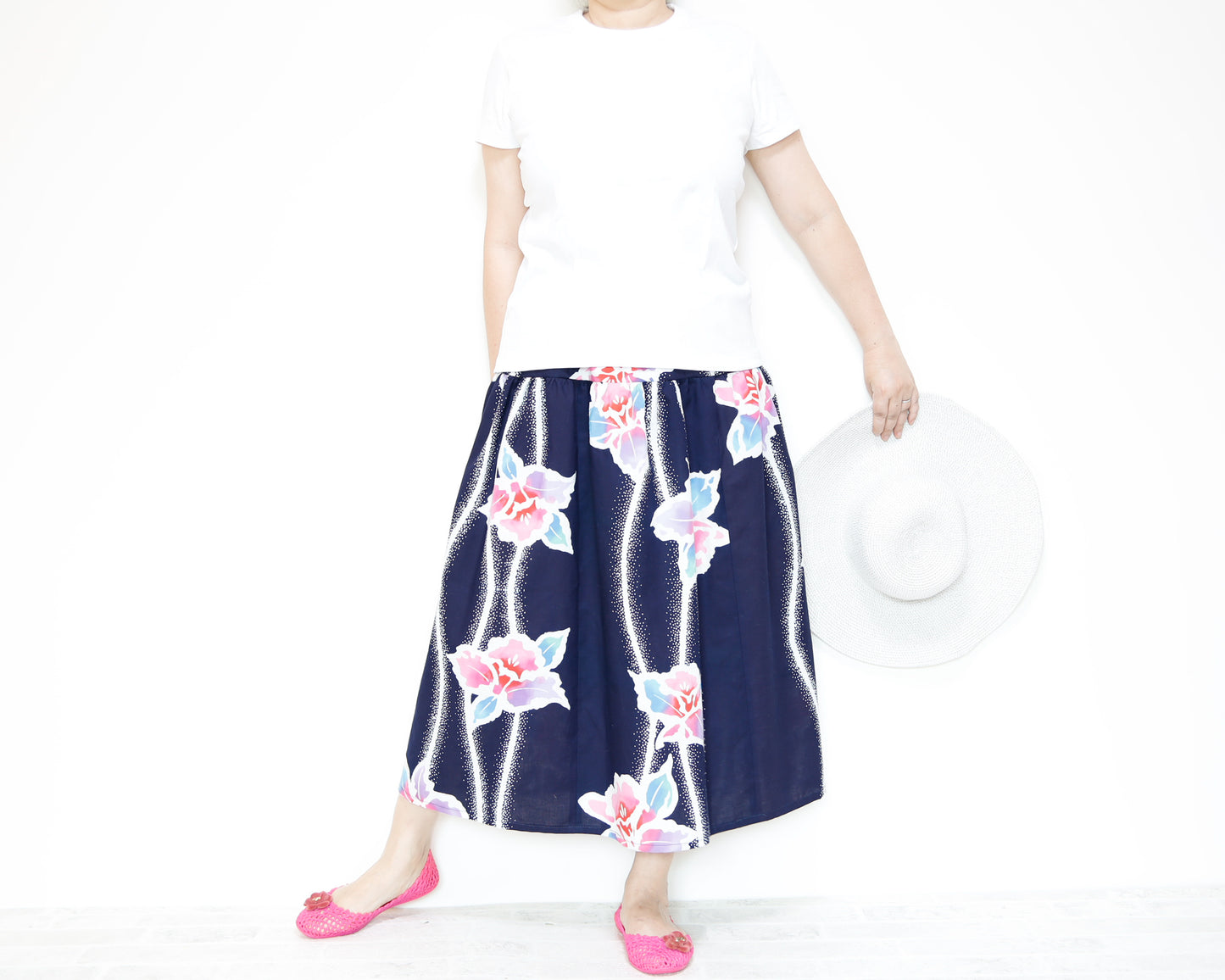 <S15-042> OKINAWA Skirt Long