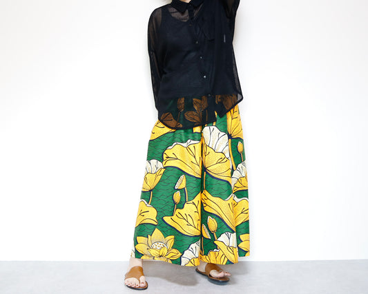 <P15-113>  AFRICAN PRINT Gaucho