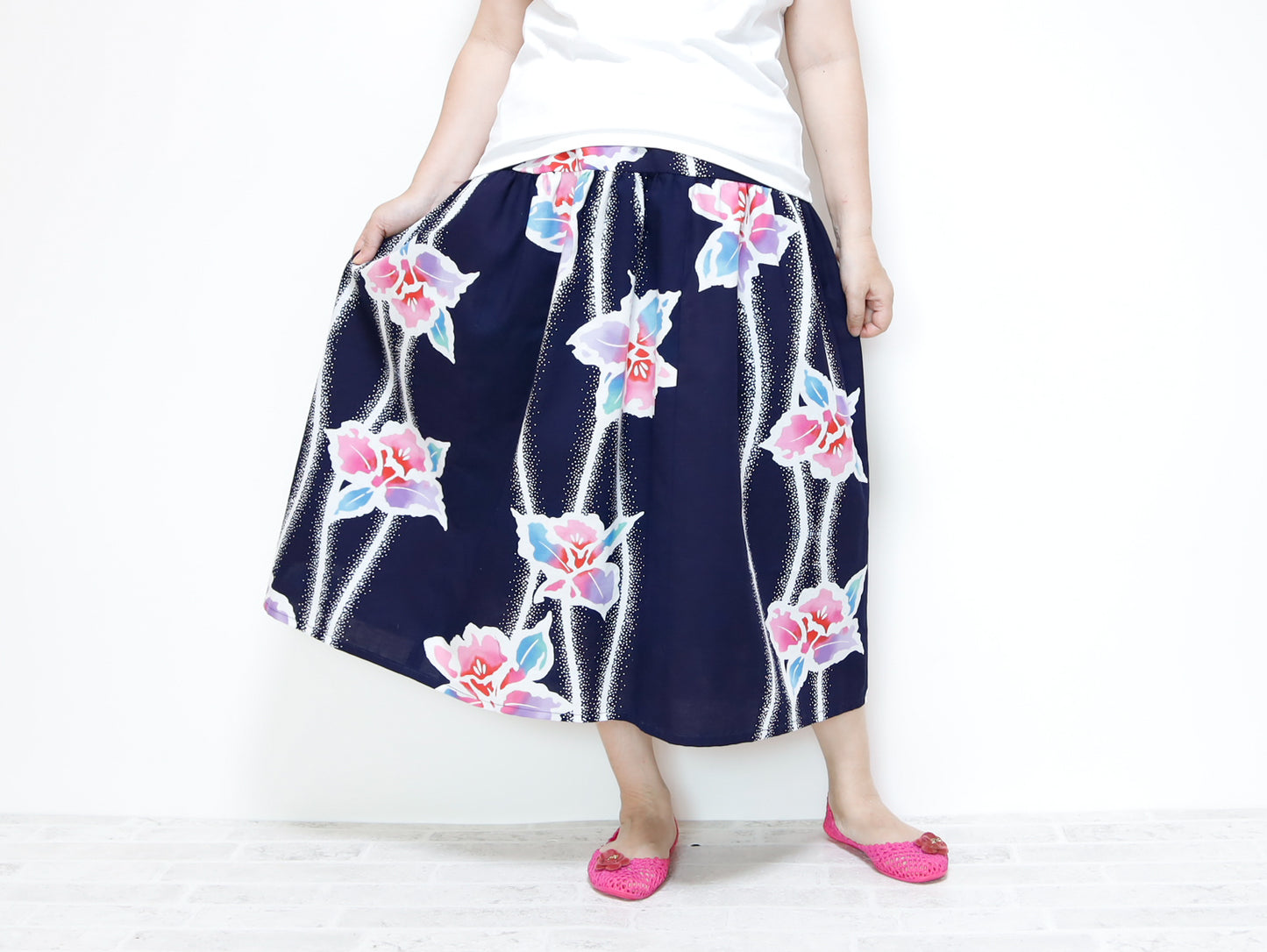 <S15-042> OKINAWA Skirt Long