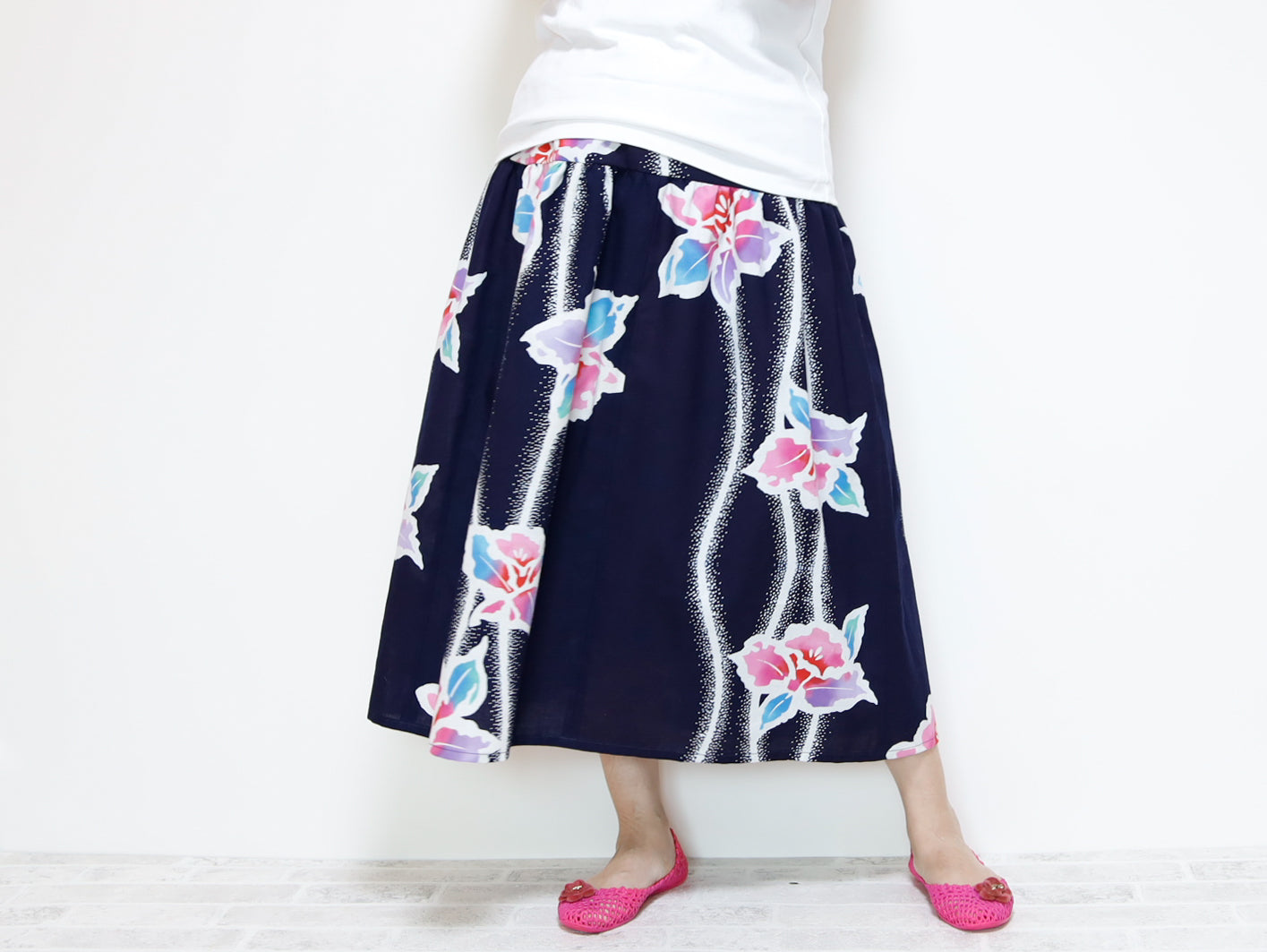 <S15-042> OKINAWA Skirt Long