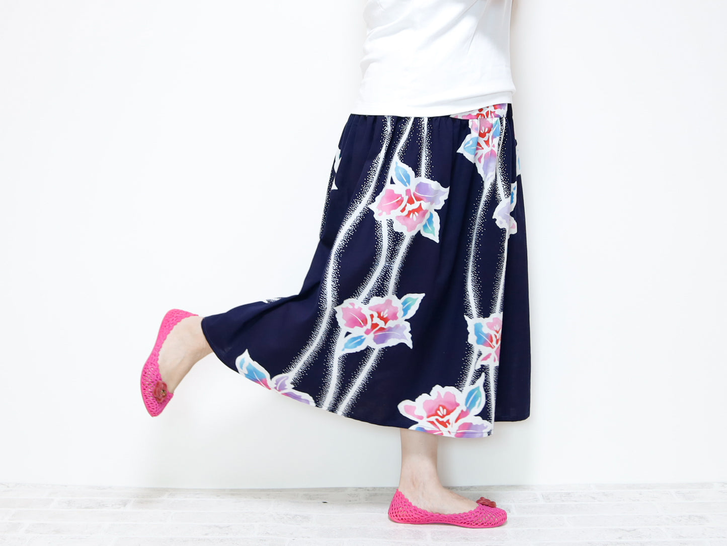 <S15-042> OKINAWA Skirt Long