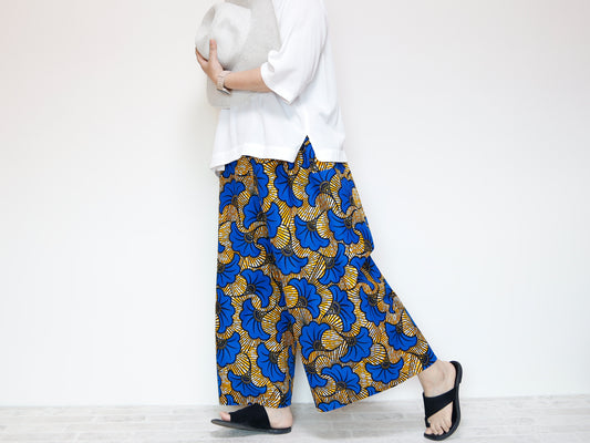 <P15-103>  AFRICAN PRINT Gaucho