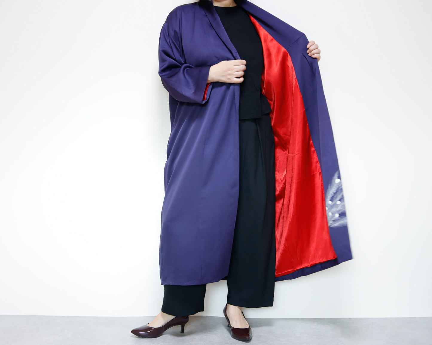 <J14-007> KIMONO ロングコート