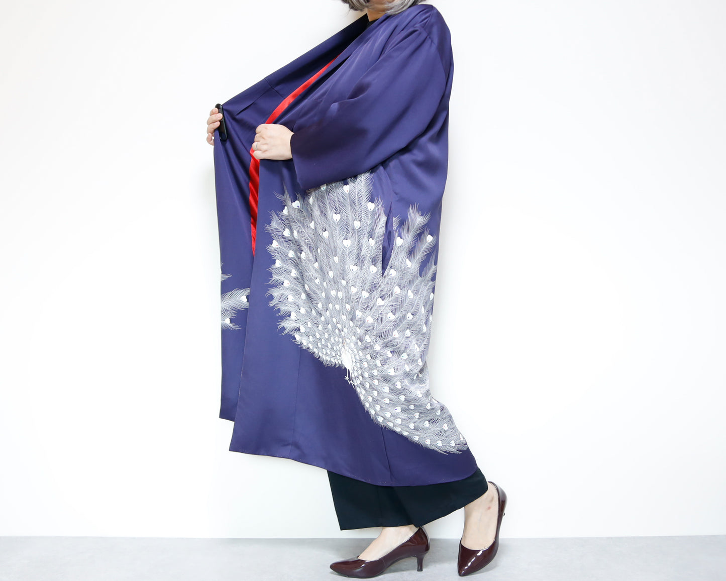 <J14-007> KIMONO ロングコート