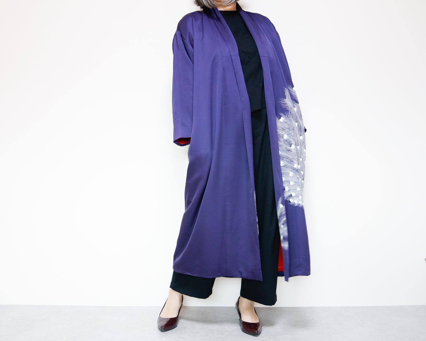 <J14-007> KIMONO ロングコート