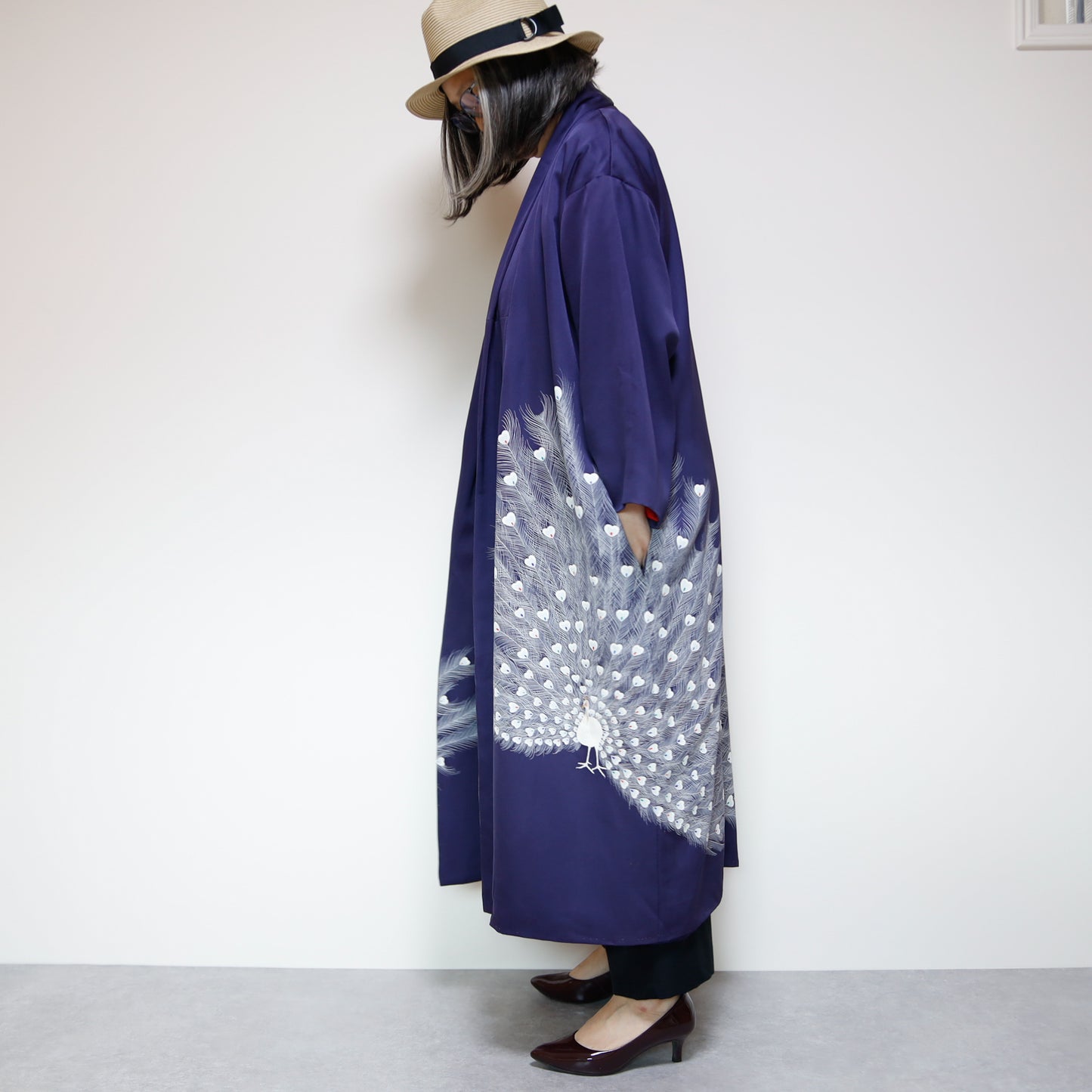 <J14-007> KIMONO ロングコート