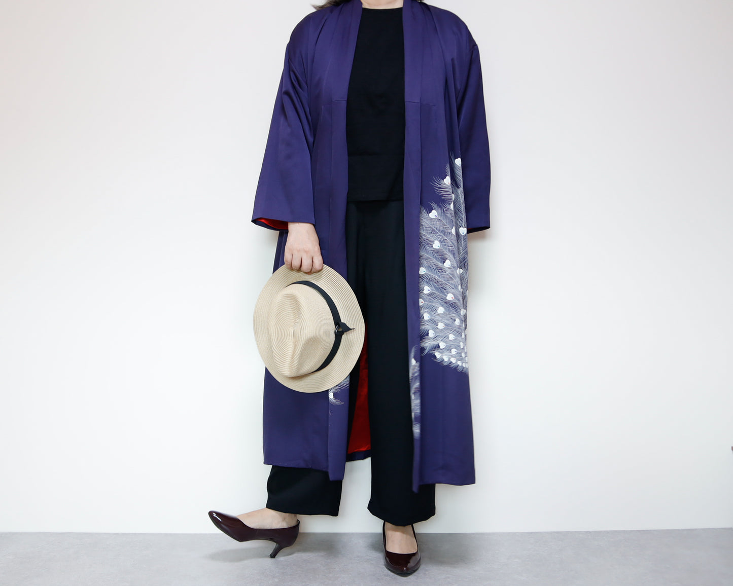 <J14-007> KIMONO ロングコート