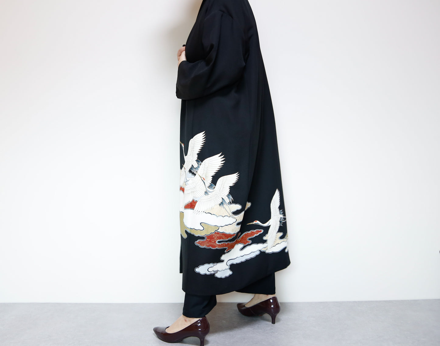 <J14-008> KIMONO ロングコート