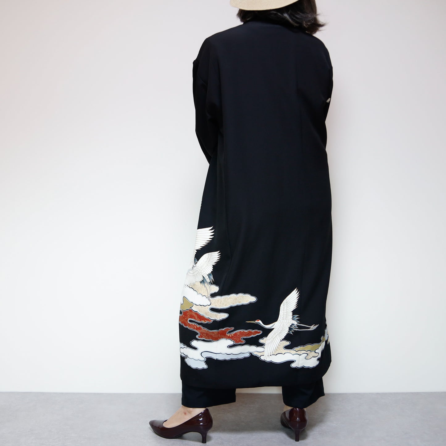 <J14-008> KIMONO ロングコート