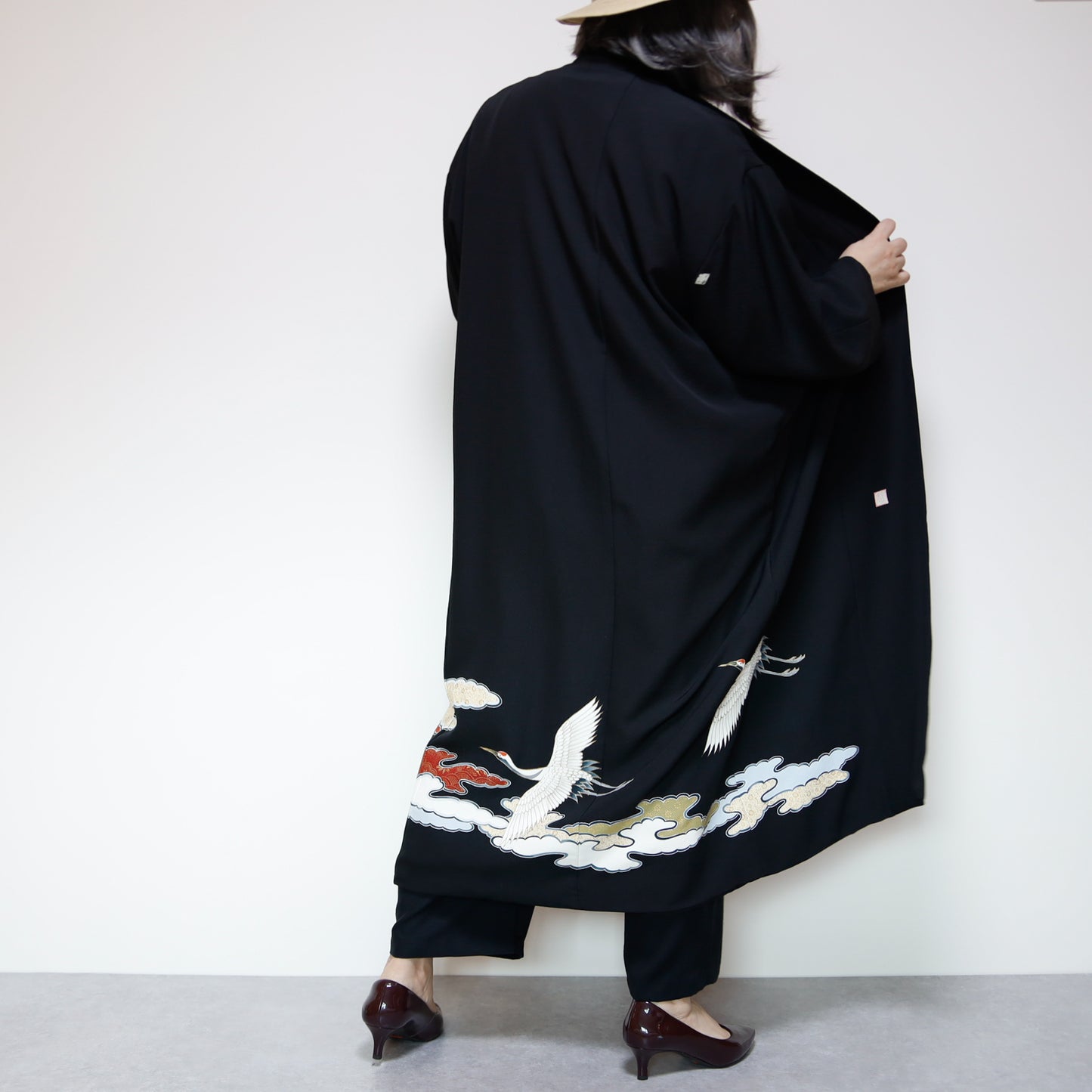 <J14-008> KIMONO ロングコート