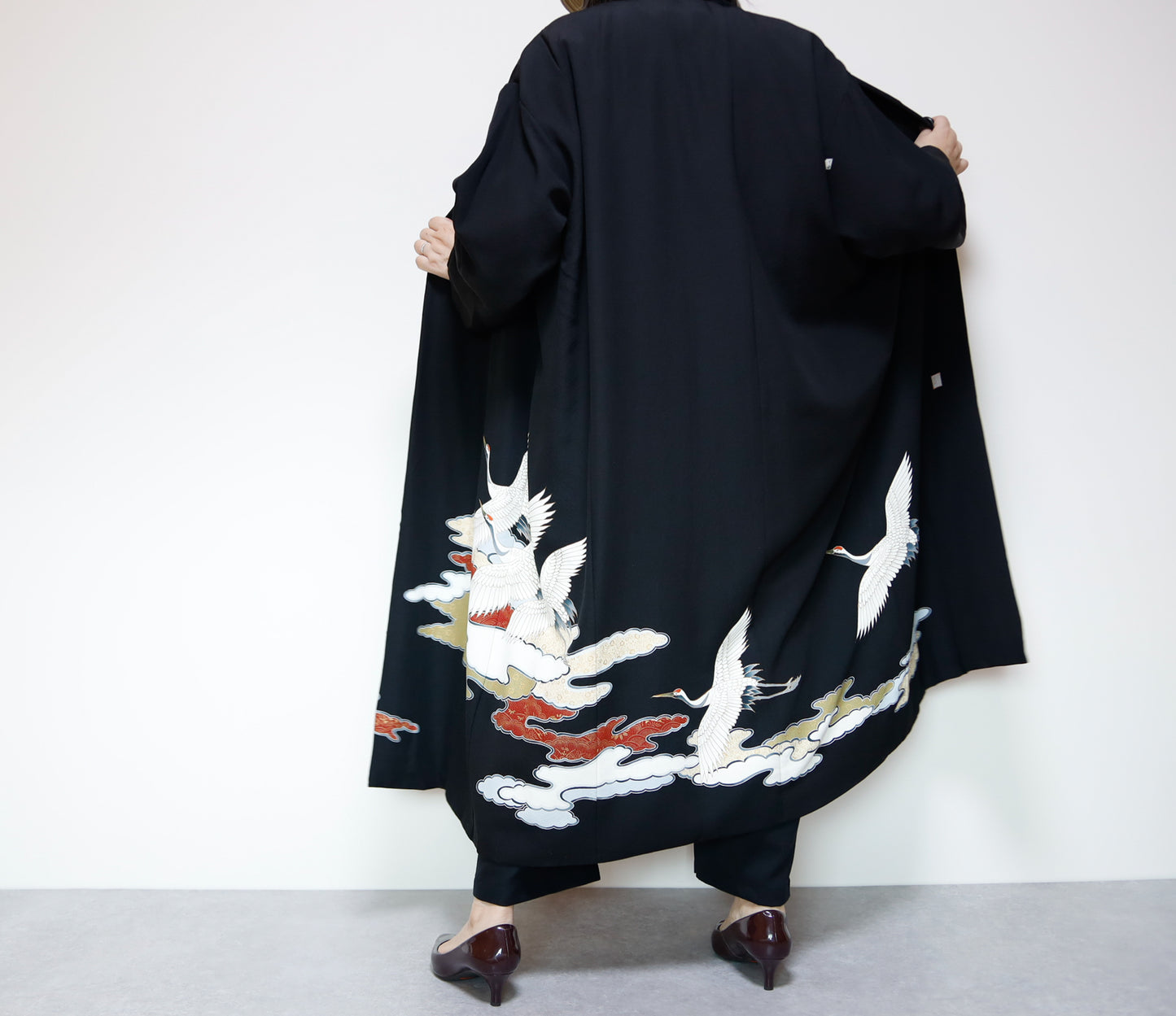 <J14-008> KIMONO ロングコート
