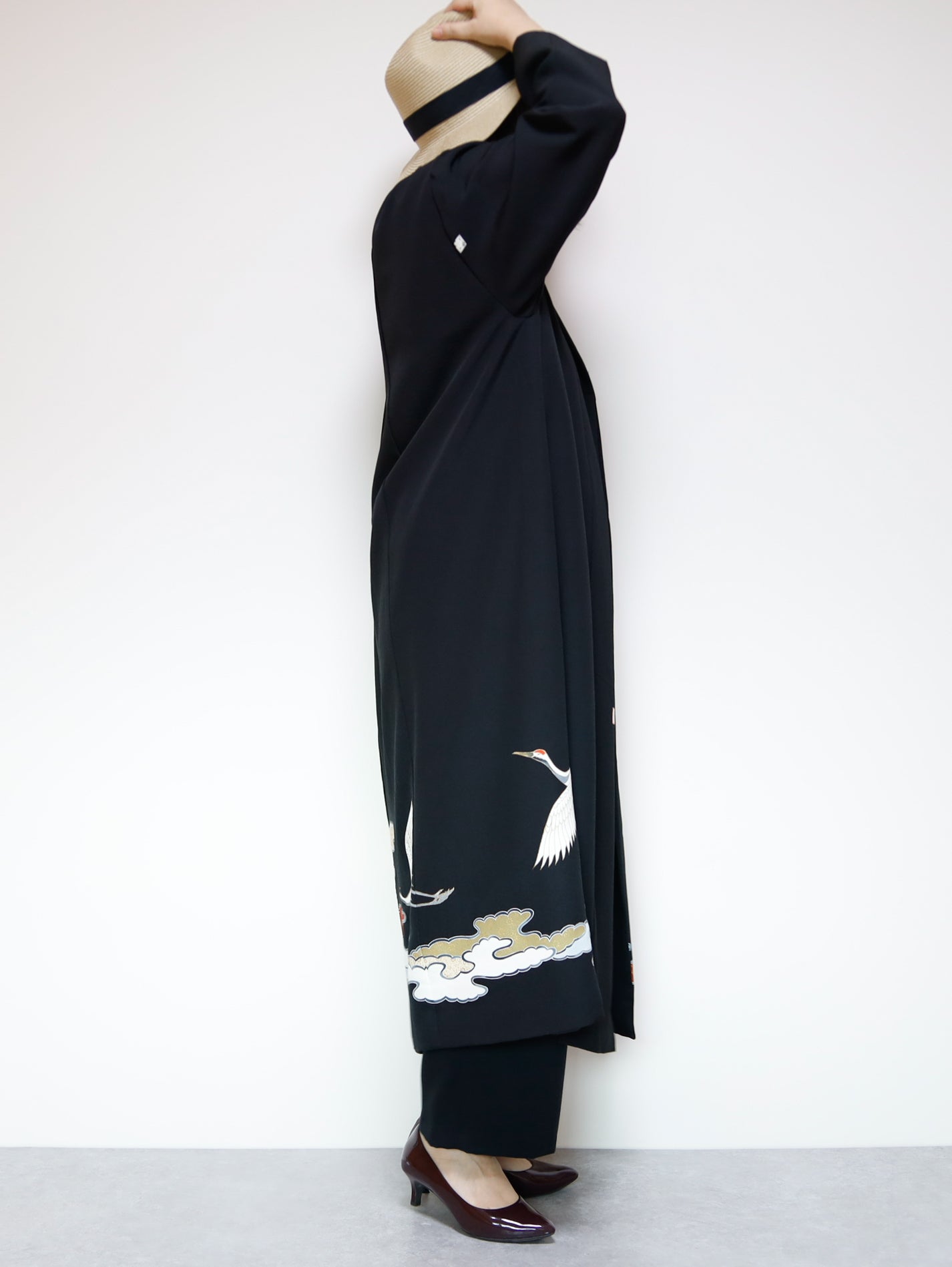 <J14-008> KIMONO ロングコート
