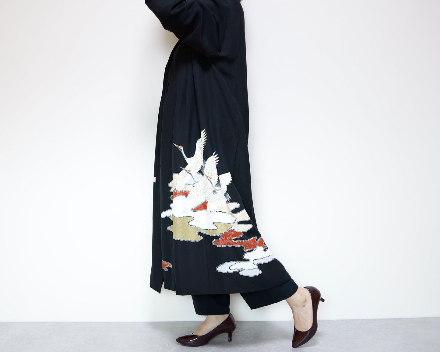 <J14-008> KIMONO ロングコート