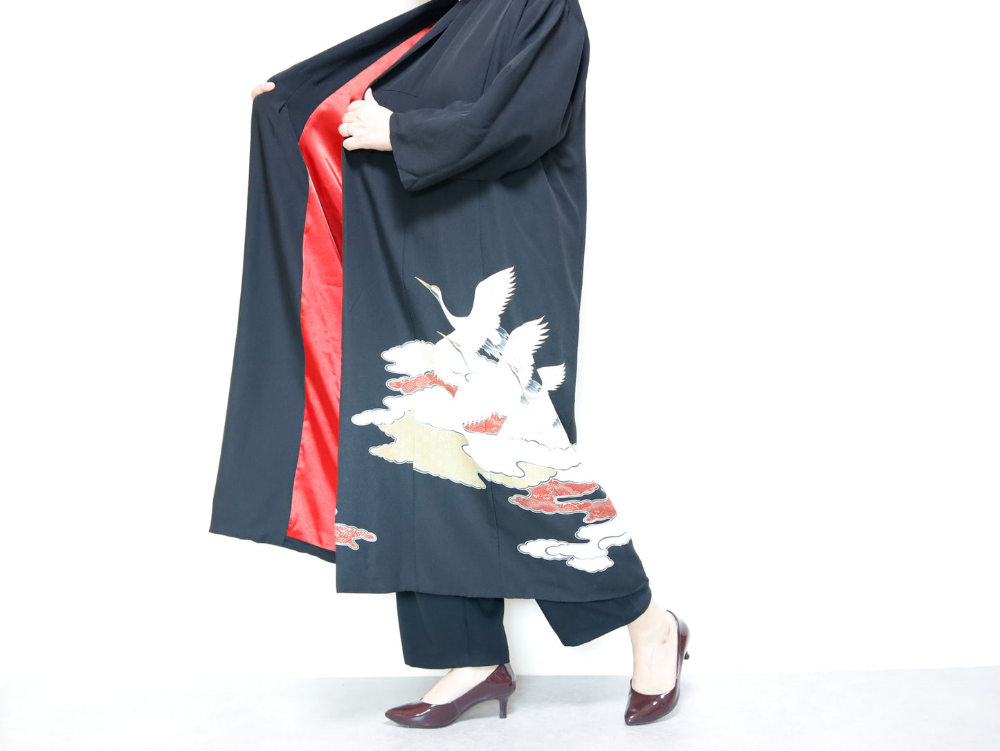 <J14-008> KIMONO ロングコート