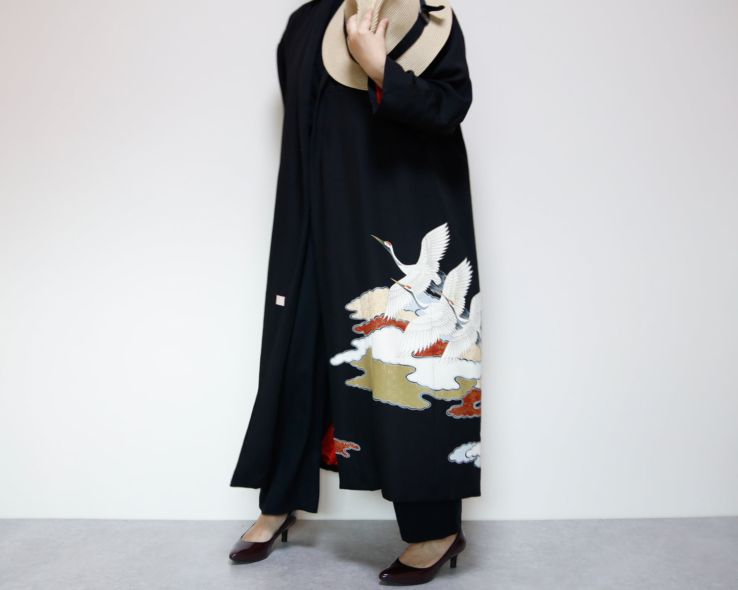 <J14-008> KIMONO ロングコート
