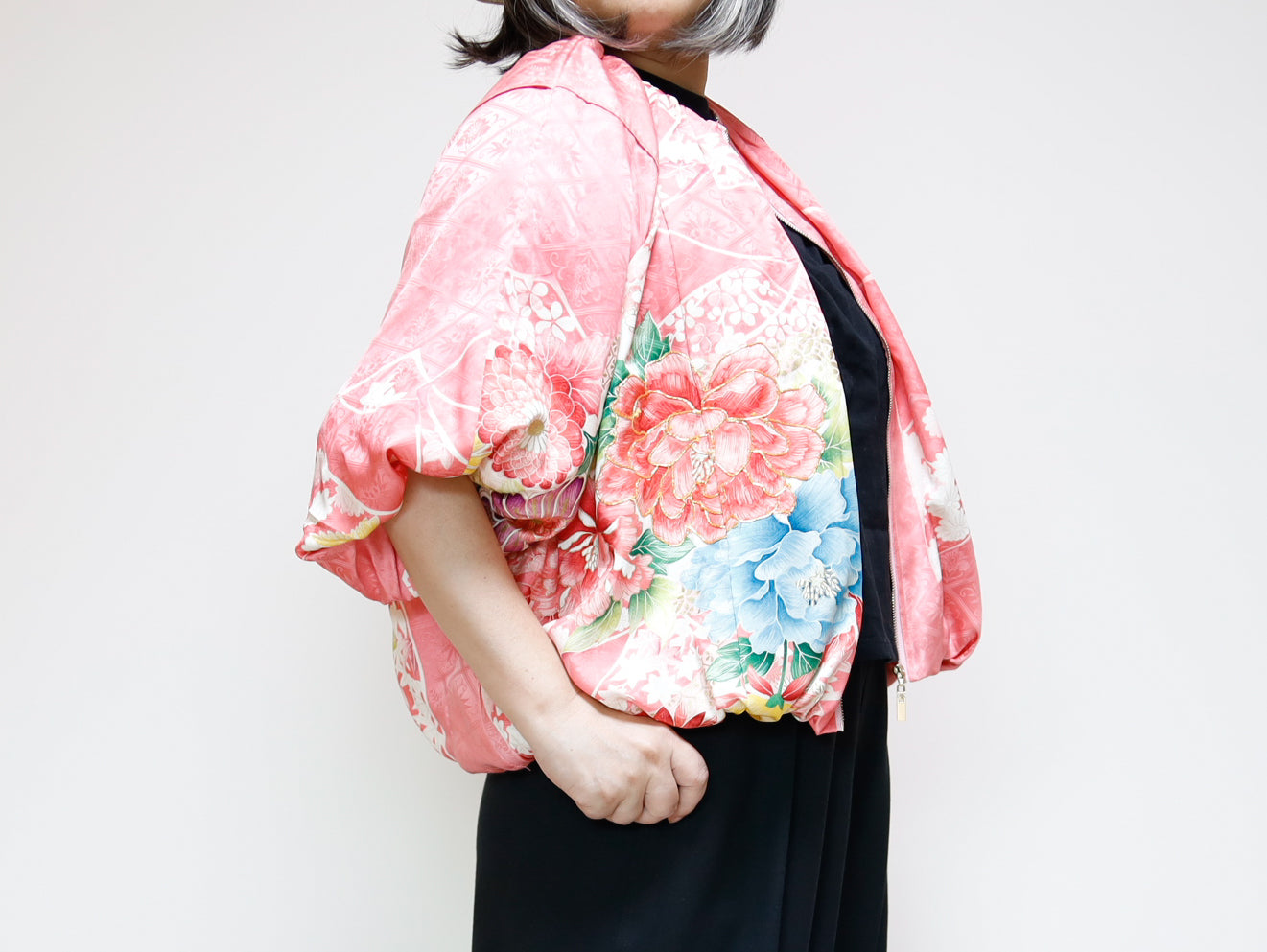 <J18-006> KIMONO BALLOON Jacket