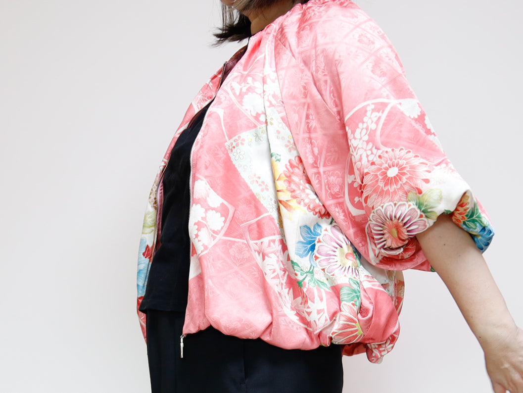 <J18-006> KIMONO BALLOON Jacket