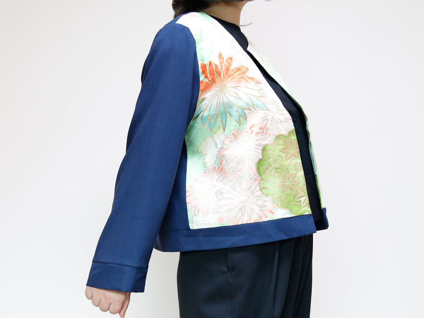 <J15K-026> KIMONO CREW NECK Jacket