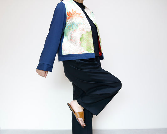 <J15K-026> KIMONO CREW NECK Jacket