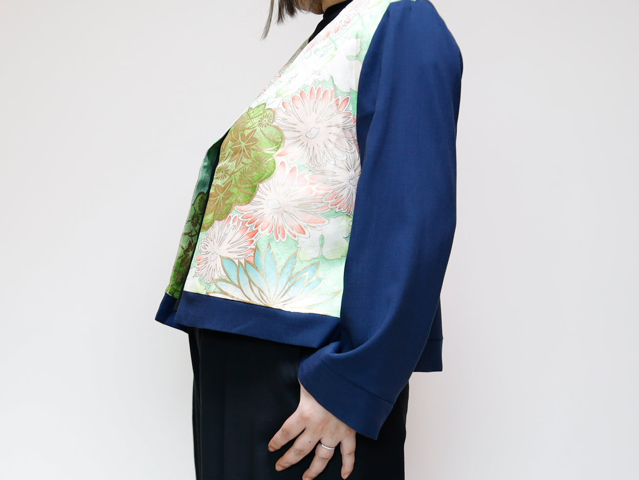 <J15K-026> KIMONO CREW NECK Jacket