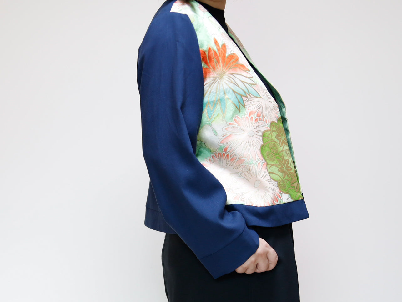 <J15K-026> KIMONO CREW NECK Jacket