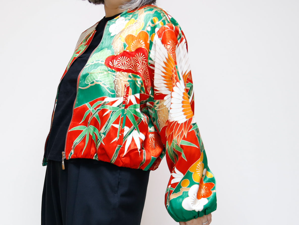 <J19-003> KIMONO BALLOON Jacket