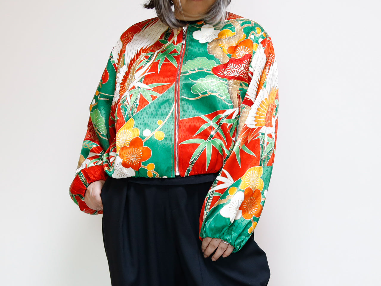 <J19-003> KIMONO BALLOON Jacket