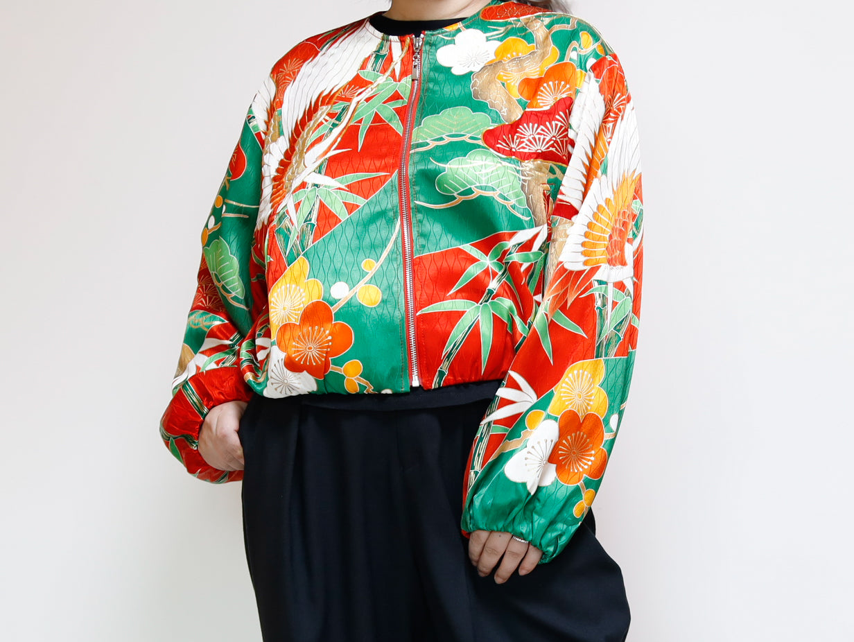 <J19-003> KIMONO BALLOON Jacket