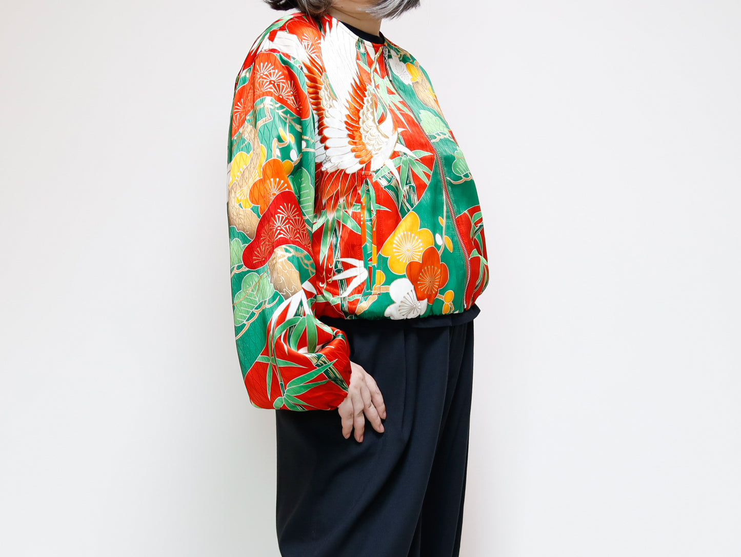 <J19-003> KIMONO BALLOON Jacket