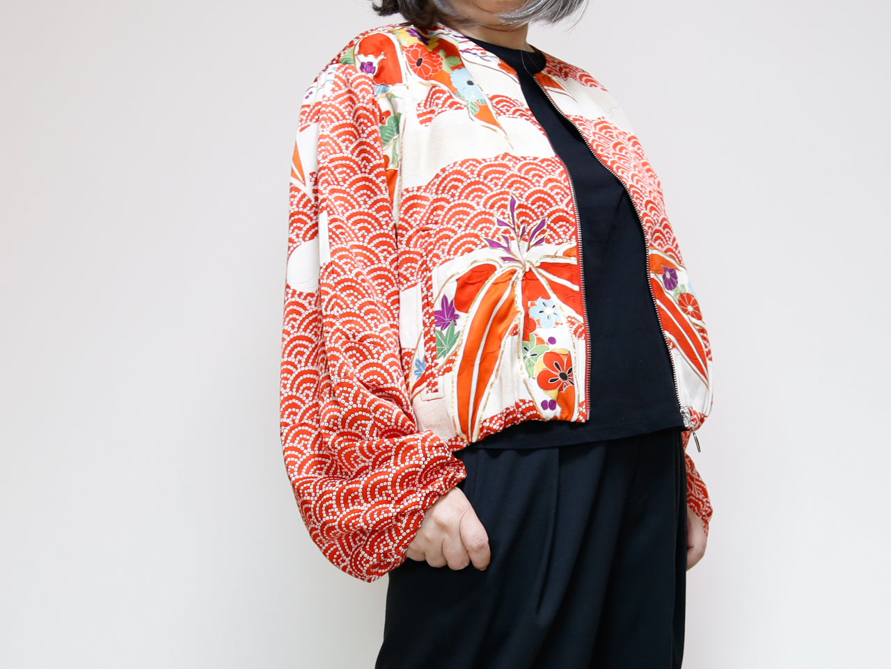 <J19-002> KIMONO BALLOON Jacket