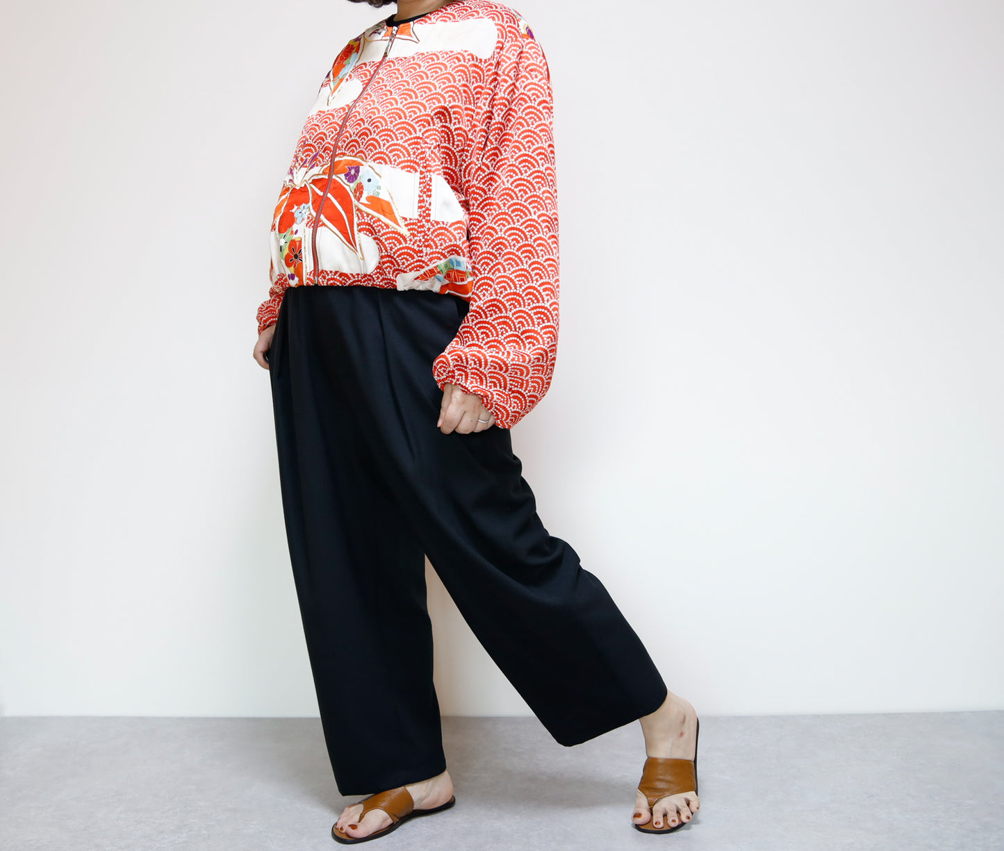 <J19-002> KIMONO BALLOON Jacket
