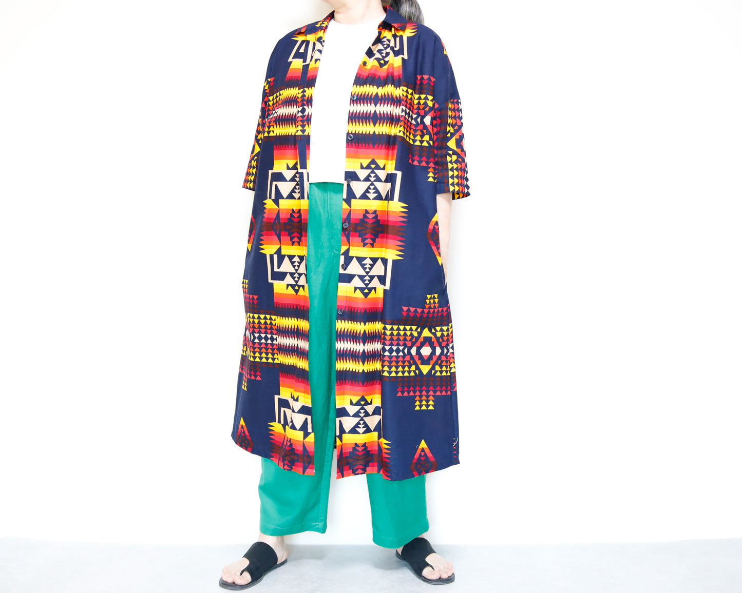<D26J-002> AFRICAN PRINT Dress