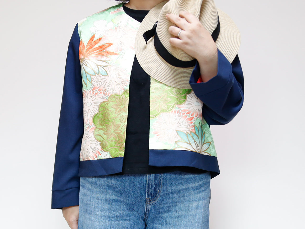 <J15K-026> KIMONO CREW NECK Jacket