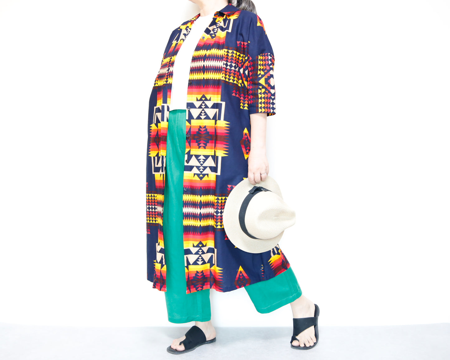 <D26J-002> AFRICAN PRINT Dress