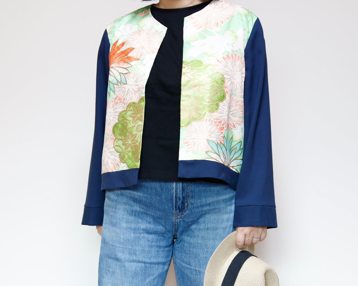 <J15K-026> KIMONO CREW NECK Jacket