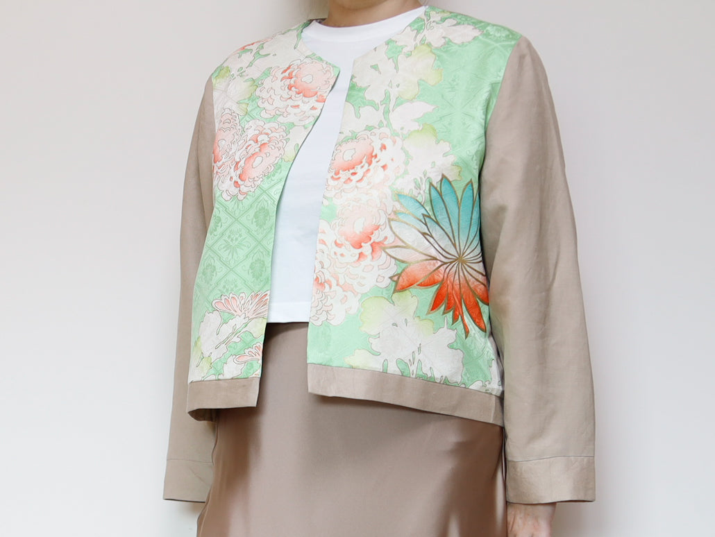 <J15K-028> KIMONO クルーネックジャケット