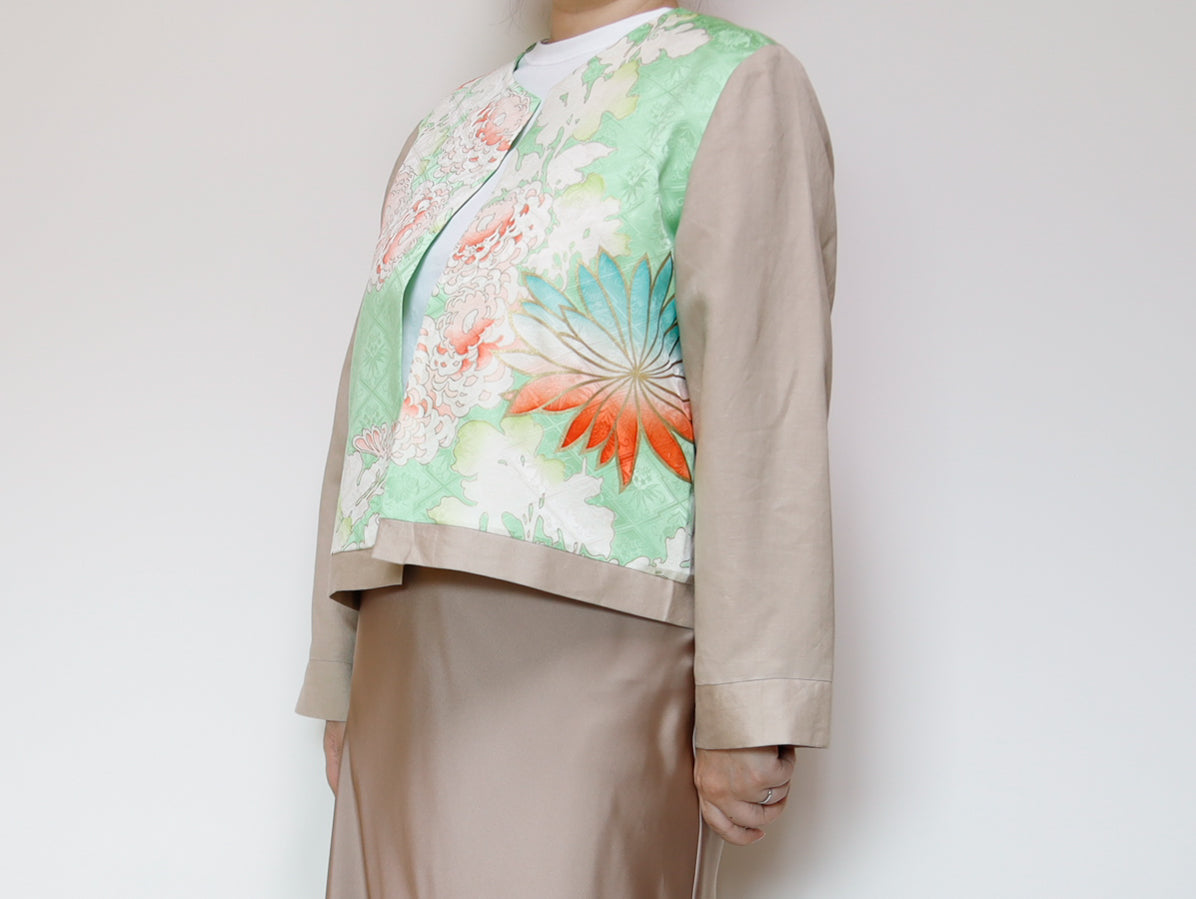 <J15K-028> KIMONO クルーネックジャケット