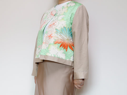 <J15K-029> KIMONO CREW NECK Jacket