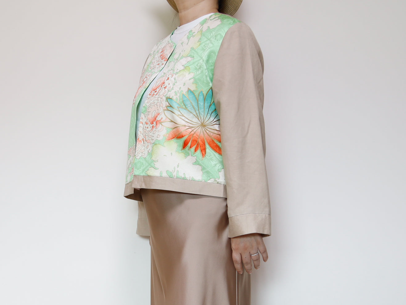 <J15K-028> KIMONO クルーネックジャケット
