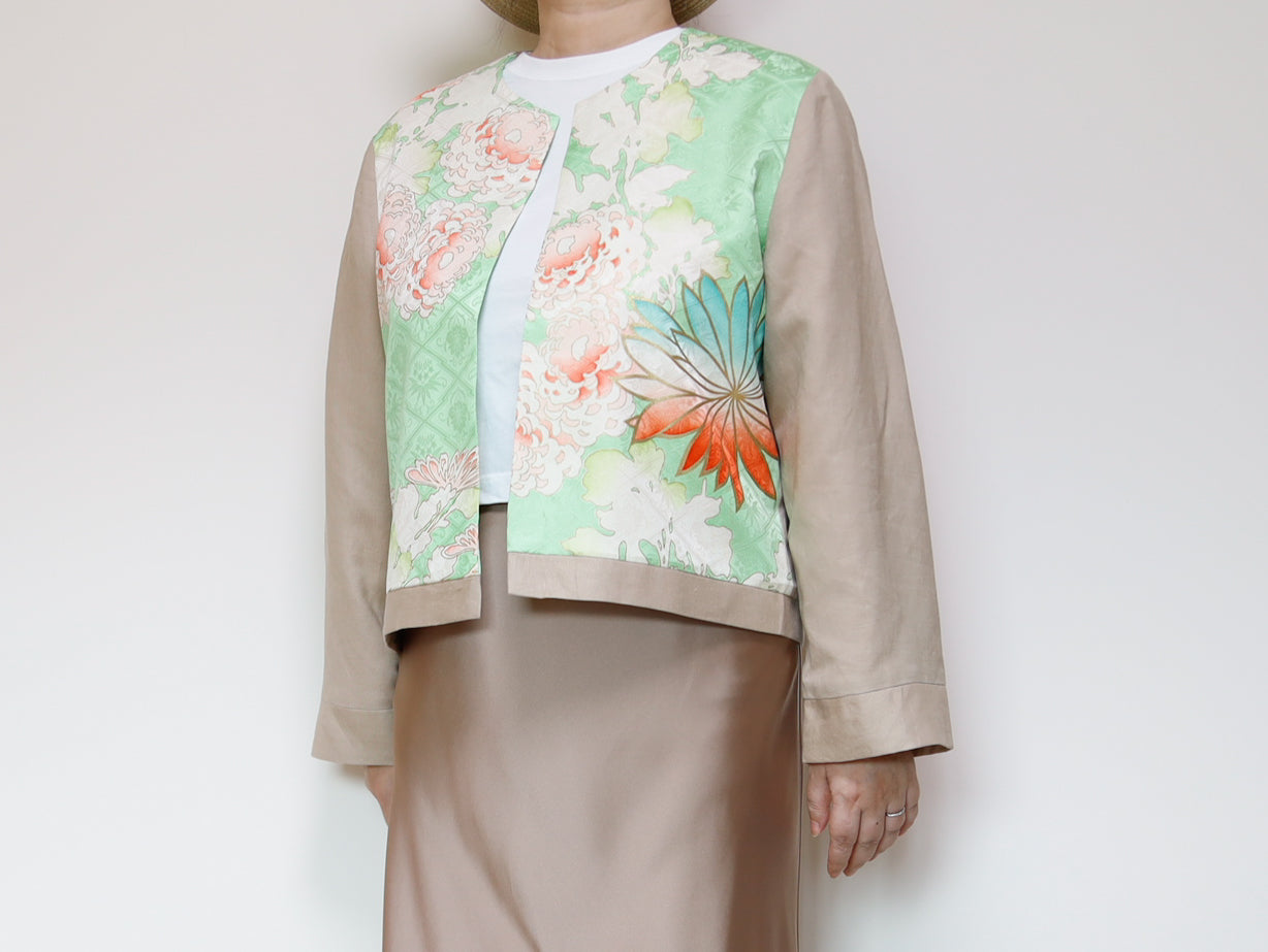 <J15K-028> KIMONO クルーネックジャケット