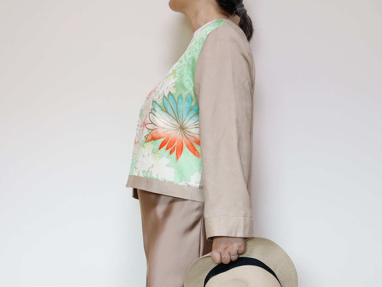 <J15K-028> KIMONO クルーネックジャケット
