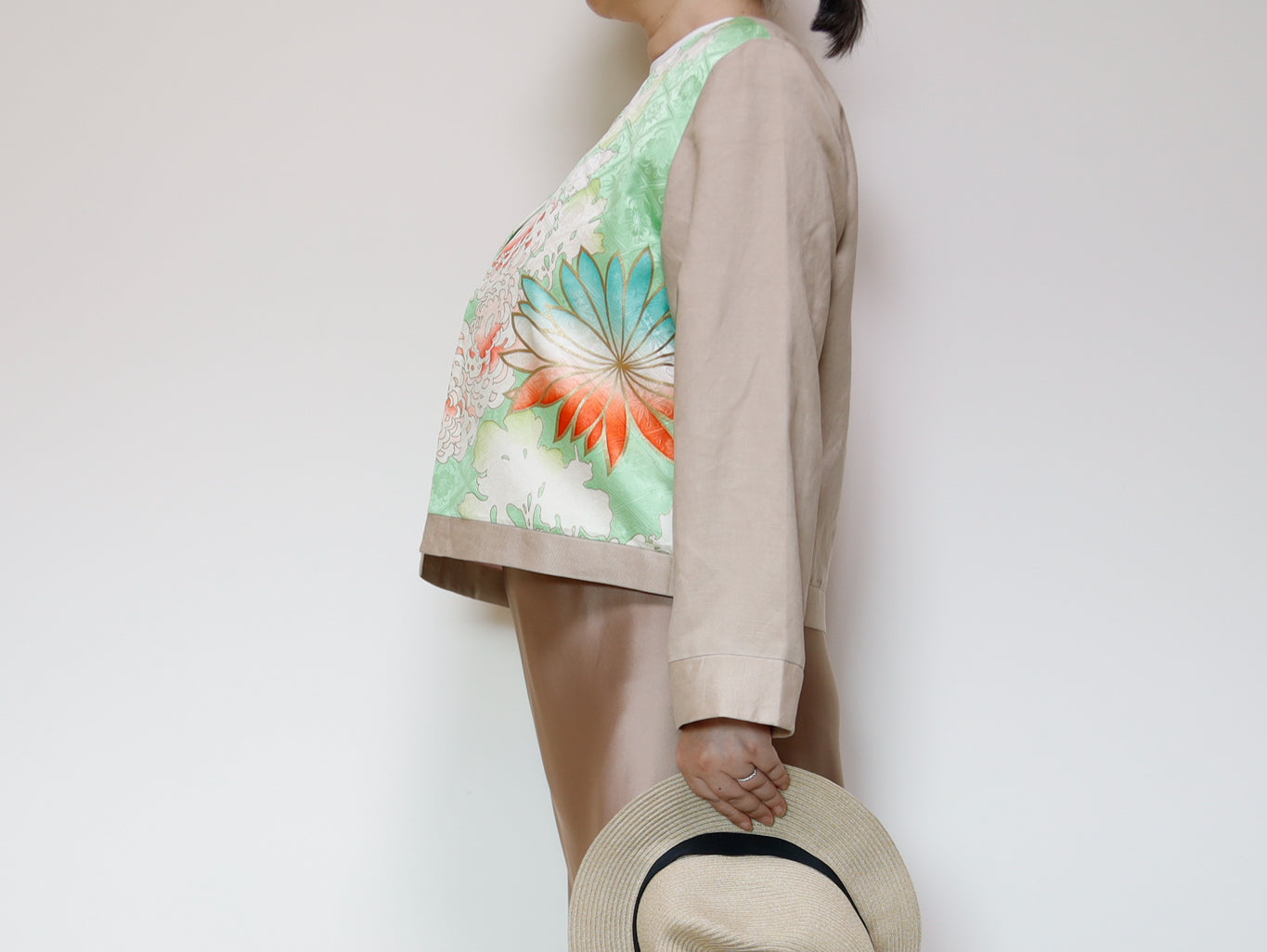 <J15K-028> KIMONO クルーネックジャケット